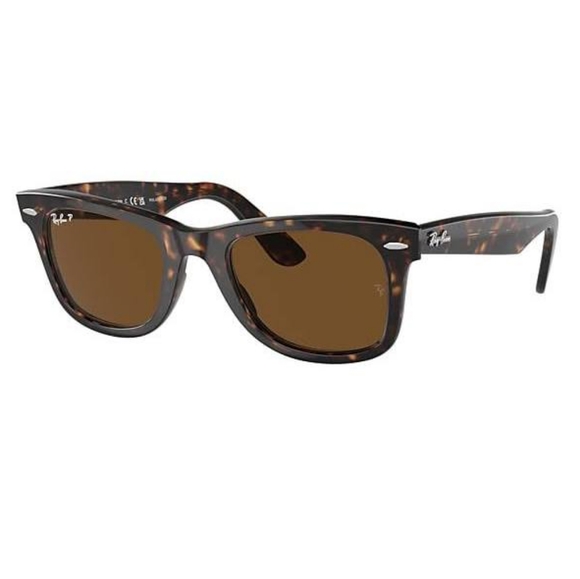 Ray-Ban (Store Display) Wayfarer Brown Lens RB2140 Tortoise Brown - Picture 12 of 12